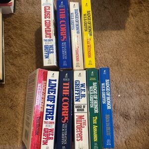 W. E. B. Griffin lot of 10 paperback